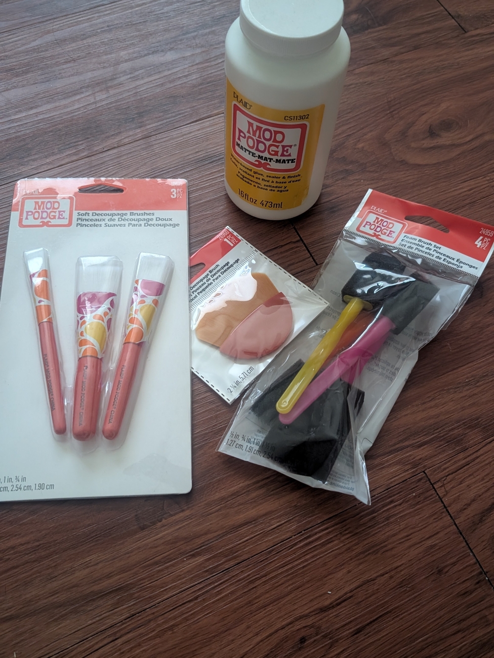 mod podge art set